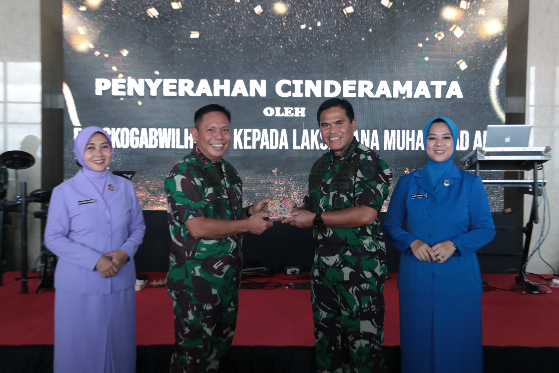 SYUKURAN DAN PAMITAN LAKSAMANA TNI MUHAMMAD ALI S E M M M Tr Opsla