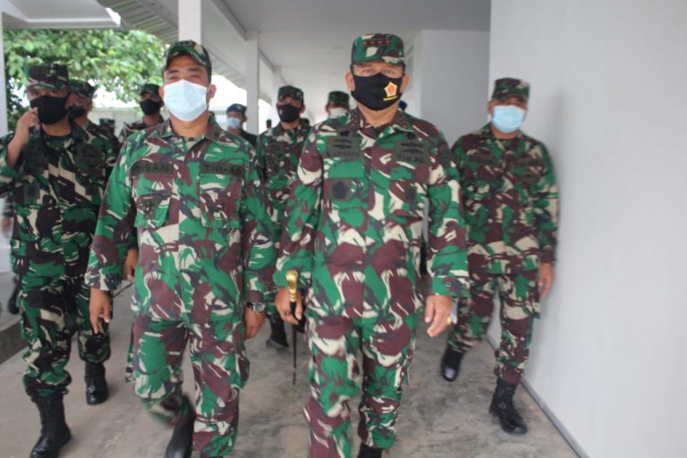 Pangkogabwilhan 1 Tinjau Rumah Sakit Khusus Infeksi Covid-19 Di Pulau Galang