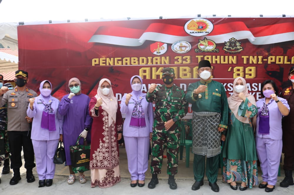 Pangkogabwilhan I Buka Komsos dan Baksos di Kepulauan Riau