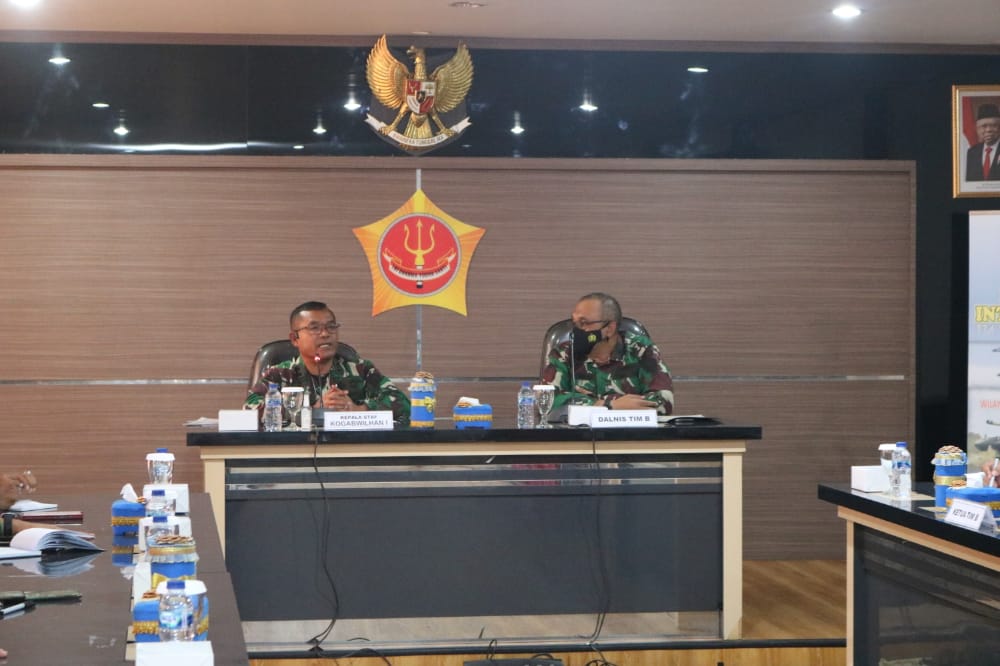 PENUTUPAN  AUDIT KINERJA ITJEN TNI PERIODE IV TAHUN 2021 DI  MAKO KOGABWILHAN I TANJUNGPINANG