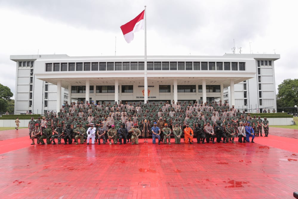 PANGKOGABWILHAN I  MENGHADIRI LANGSUNG RAPIM TNI-POLRI TAHUN 2022