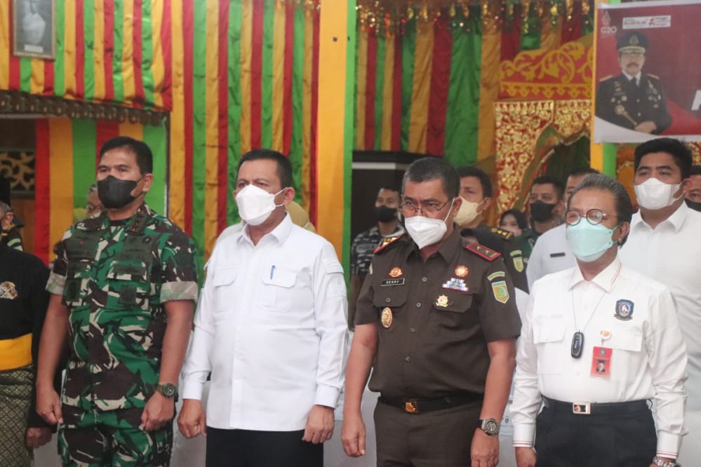 PANGKOGABWILHAN I MENGHADIRI PERESMIAN RUMAH RESTORATIVE JUSTICE