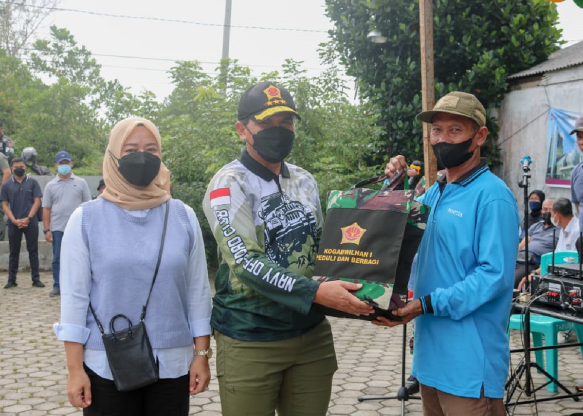 PANGKOGABWILHAN I MELAKSANAKAN FUN OFF-ROAD DAN BAKTI SOSIAL DI KABUPATEN BINTAN