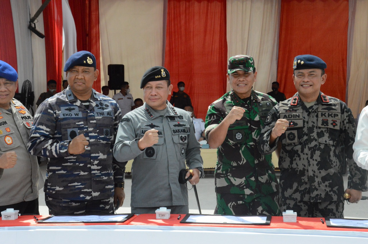 Pangkogabwilhan I Hadiri Upacara Pembukaan Patroli Bersama Tahun 2022 ...