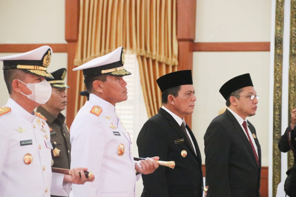 PANGKOGABWILHAN I Mengikuti Upacara Peringatan hari Kesaktian Pancasila secara virtual