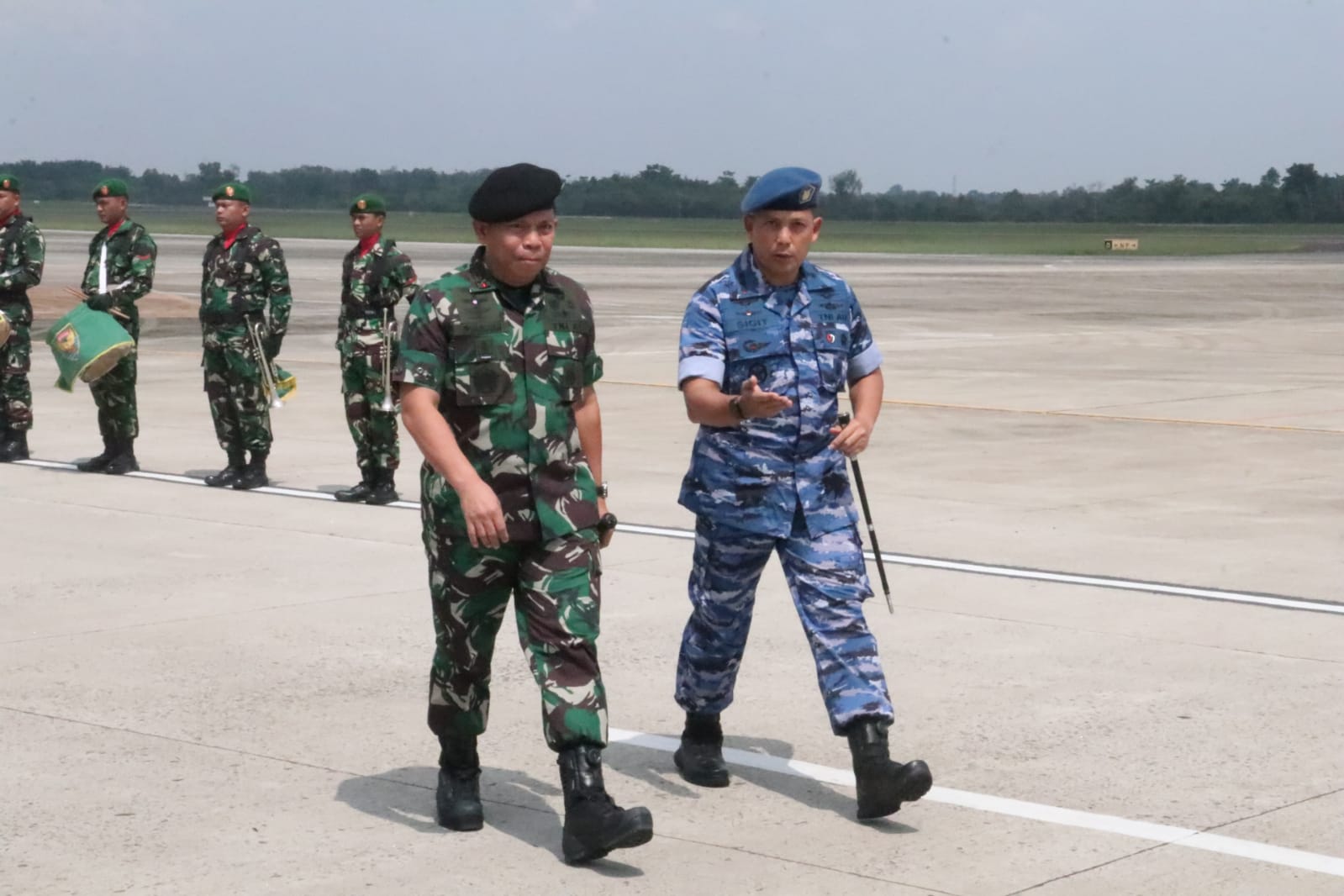 PANGKOGABWILHAN I KUNJUNGAN KERJA DI SATUAN MILITER PALEMBANG
